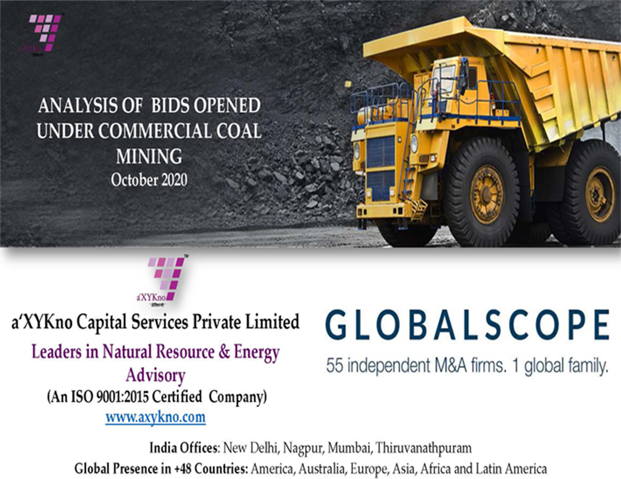 Oct 2020:ANALYSIS OF BIDS OPENED UNDER COMMERCIAL COAL MININGtry 